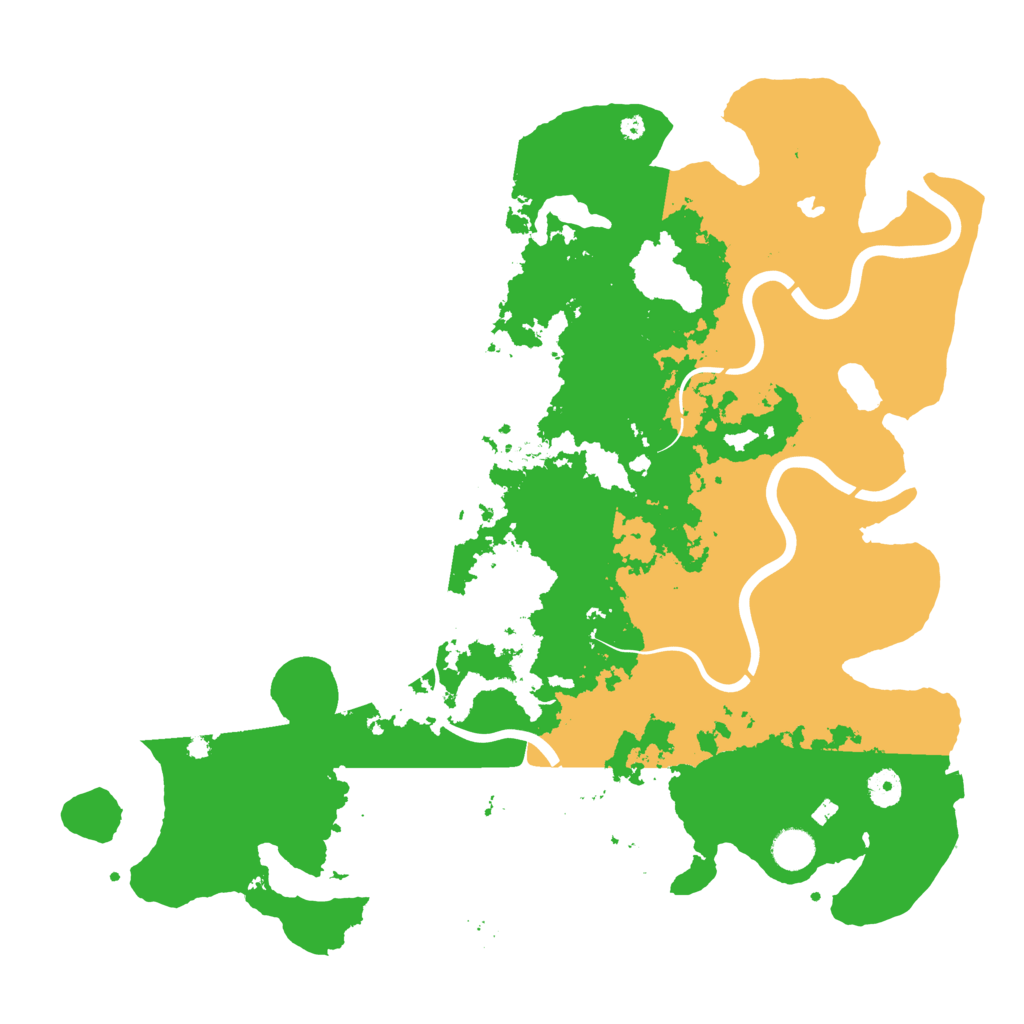 Biome Rust Map: Procedural Map, Size: 4300, Seed: 924503779