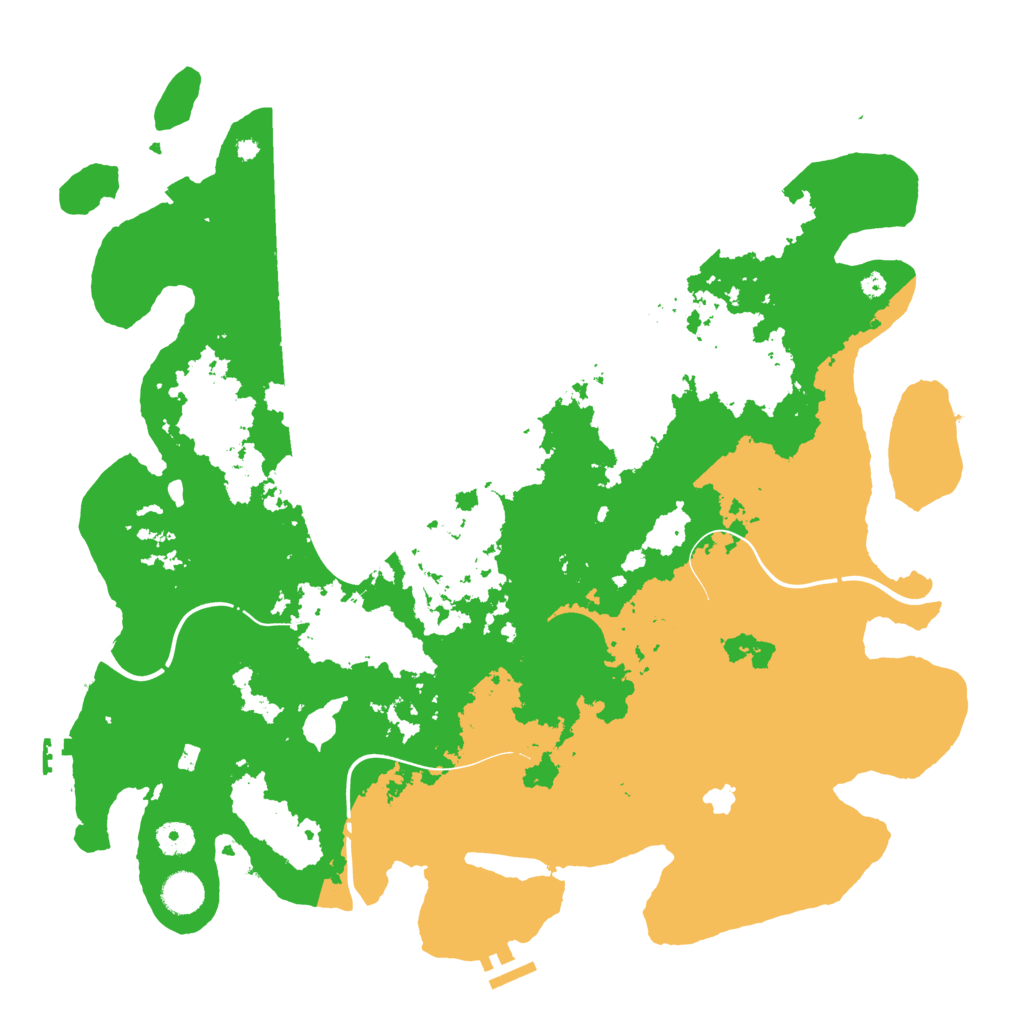 Biome Rust Map: Procedural Map, Size: 4250, Seed: 1054859419