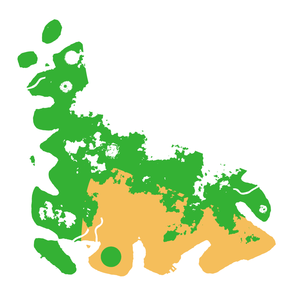 Biome Rust Map: Procedural Map, Size: 3850, Seed: 36022486