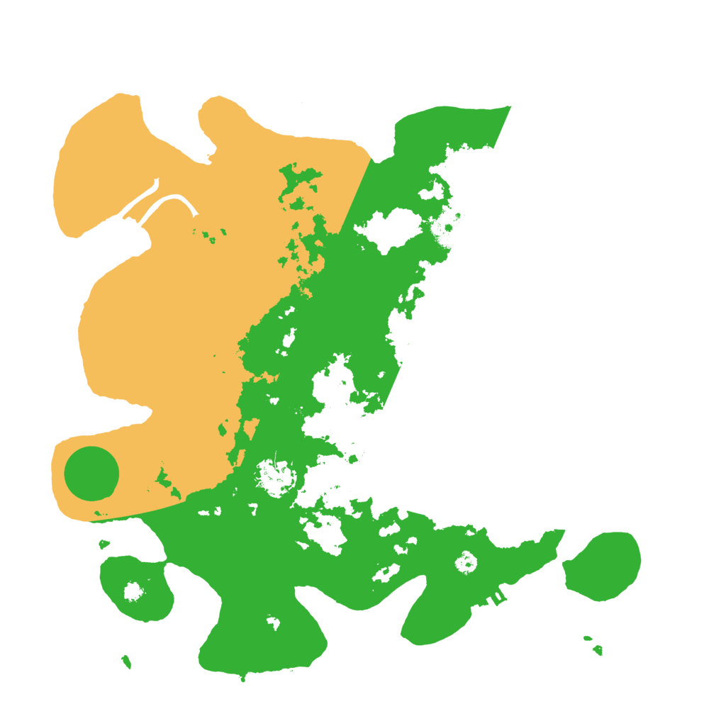 Biome Rust Map: Procedural Map, Size: 3500, Seed: 2131058387