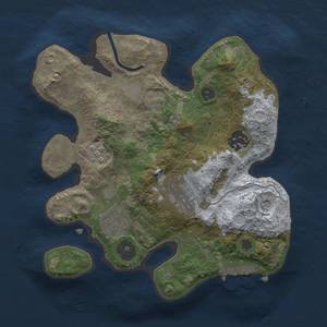 Thumbnail Rust Map: Procedural Map, Size: 2500, Seed: 819, 11 Monuments