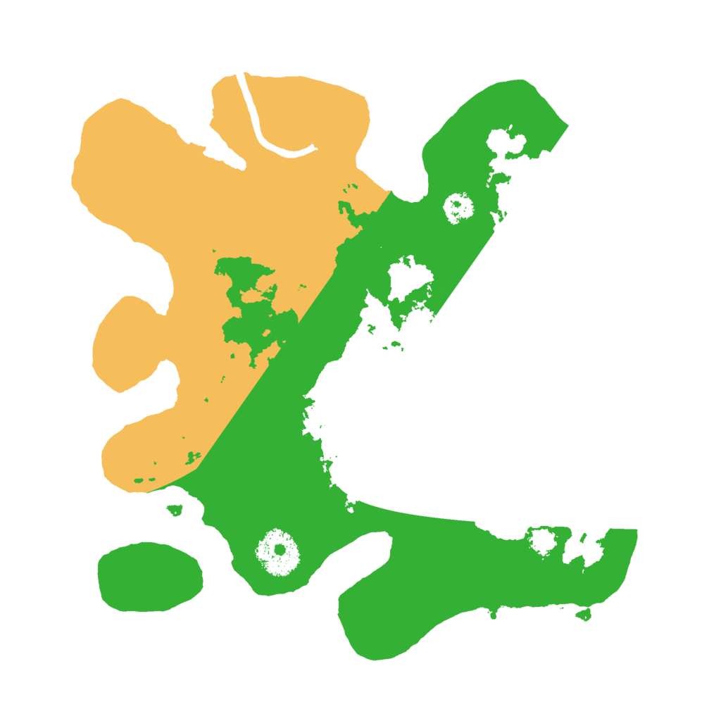 Biome Rust Map: Procedural Map, Size: 2500, Seed: 819