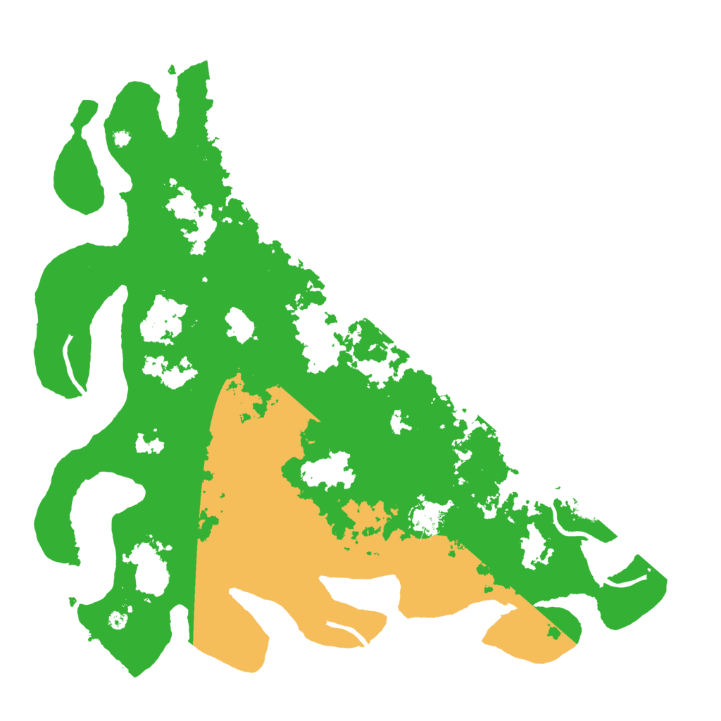 Biome Rust Map: Procedural Map, Size: 4000, Seed: 79309