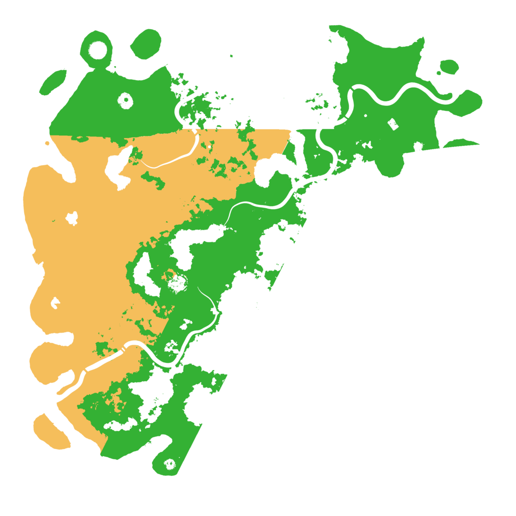 Biome Rust Map: Procedural Map, Size: 5000, Seed: 645879373