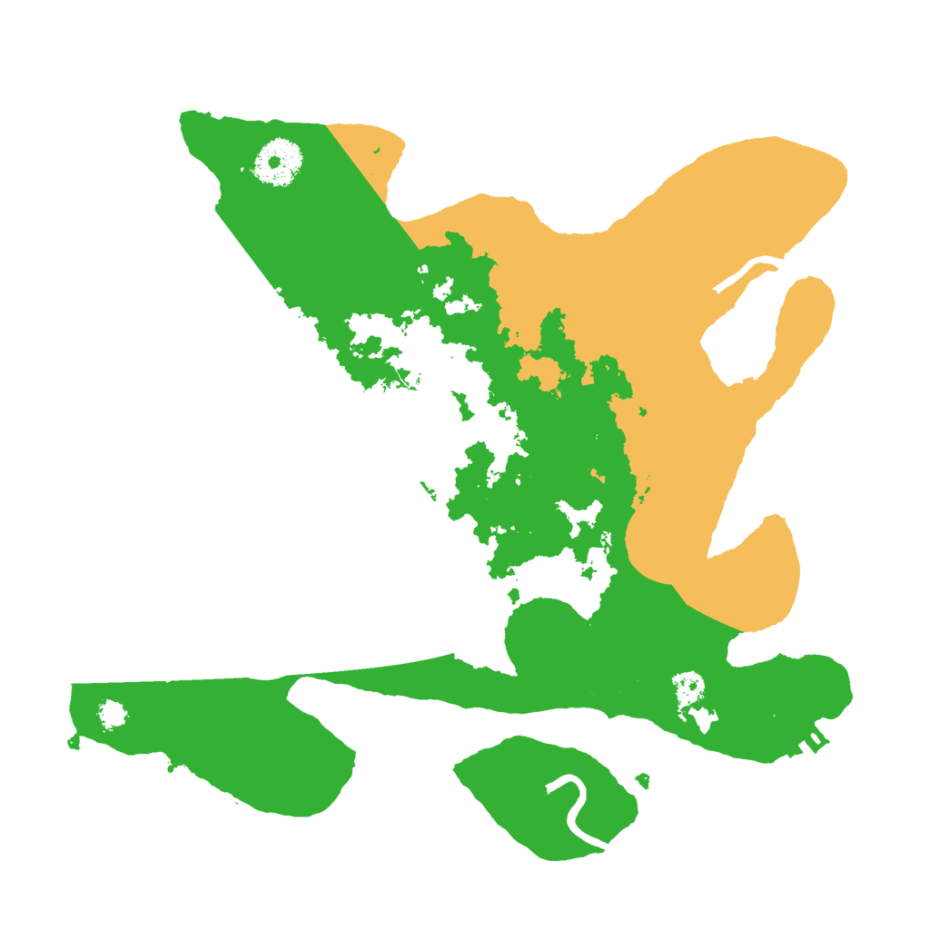 Biome Rust Map: Procedural Map, Size: 3000, Seed: 1903878480