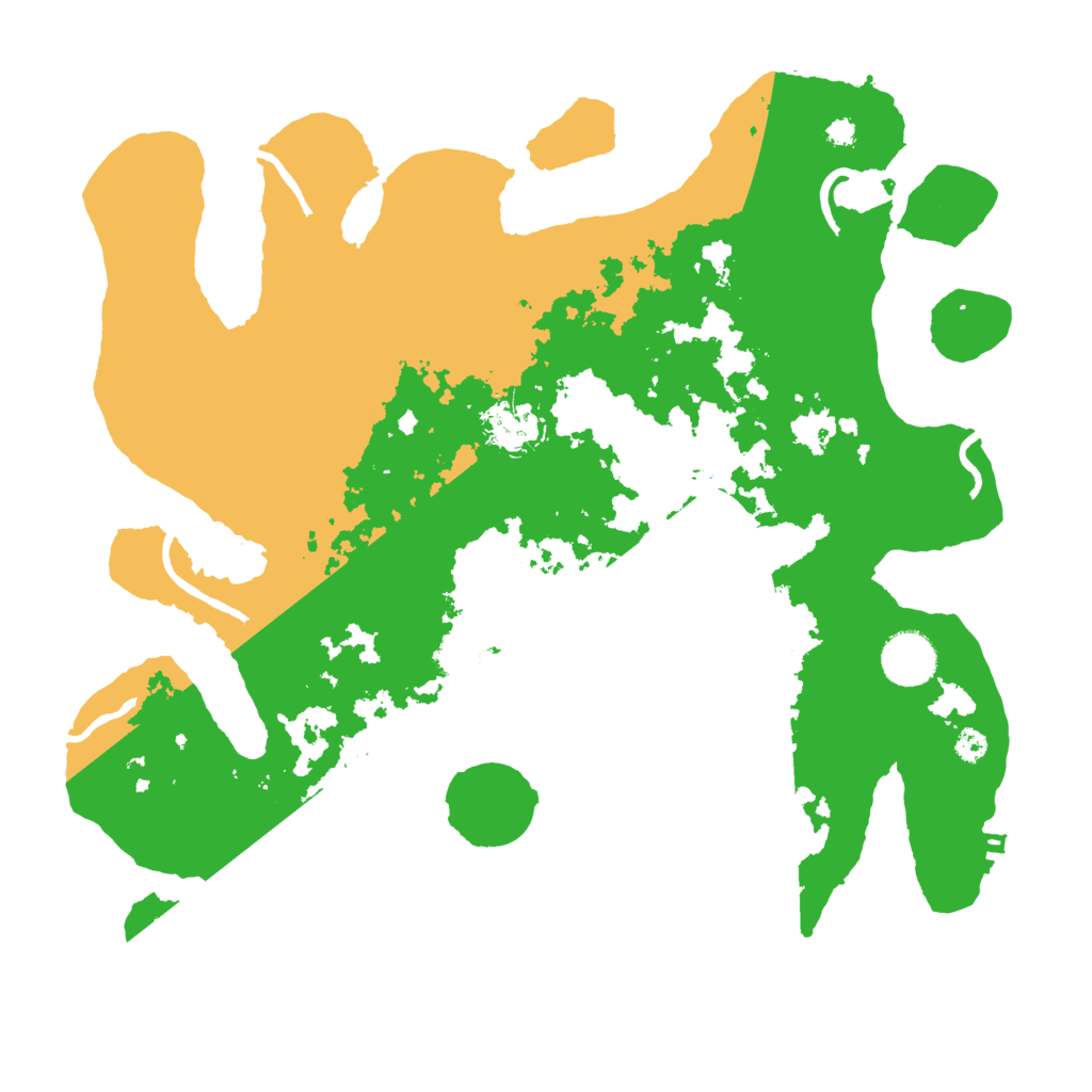 Biome Rust Map: Procedural Map, Size: 3500, Seed: 1623235