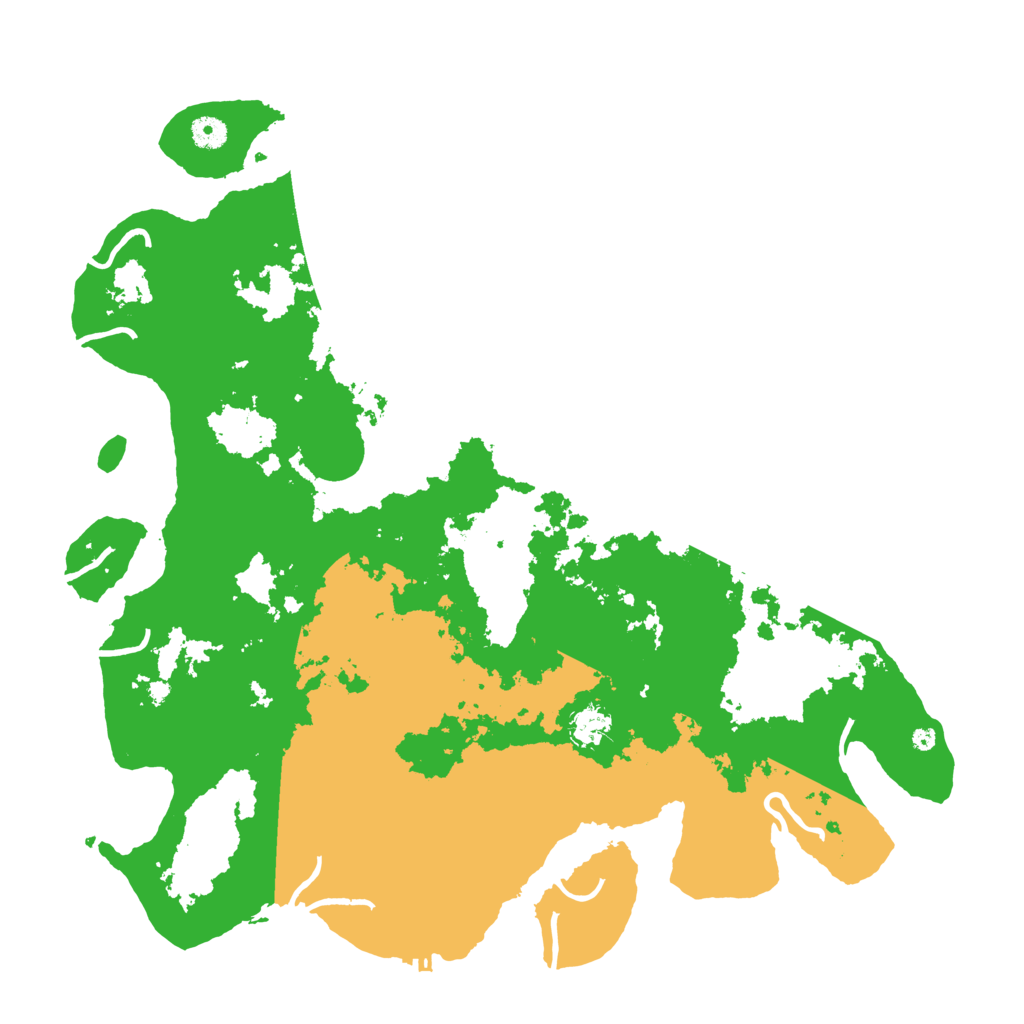 Biome Rust Map: Procedural Map, Size: 4500, Seed: 1628960855