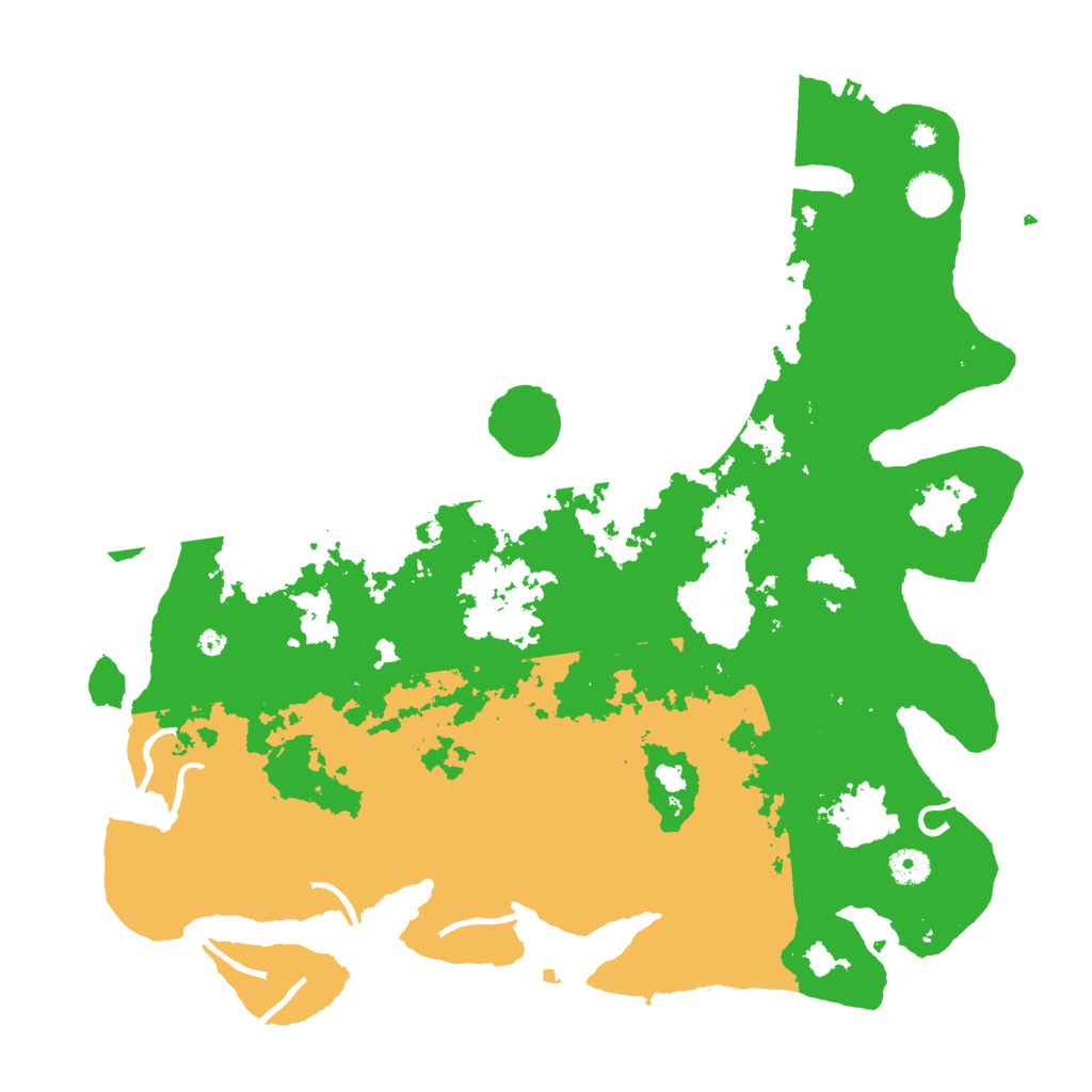 Biome Rust Map: Procedural Map, Size: 4250, Seed: 65441