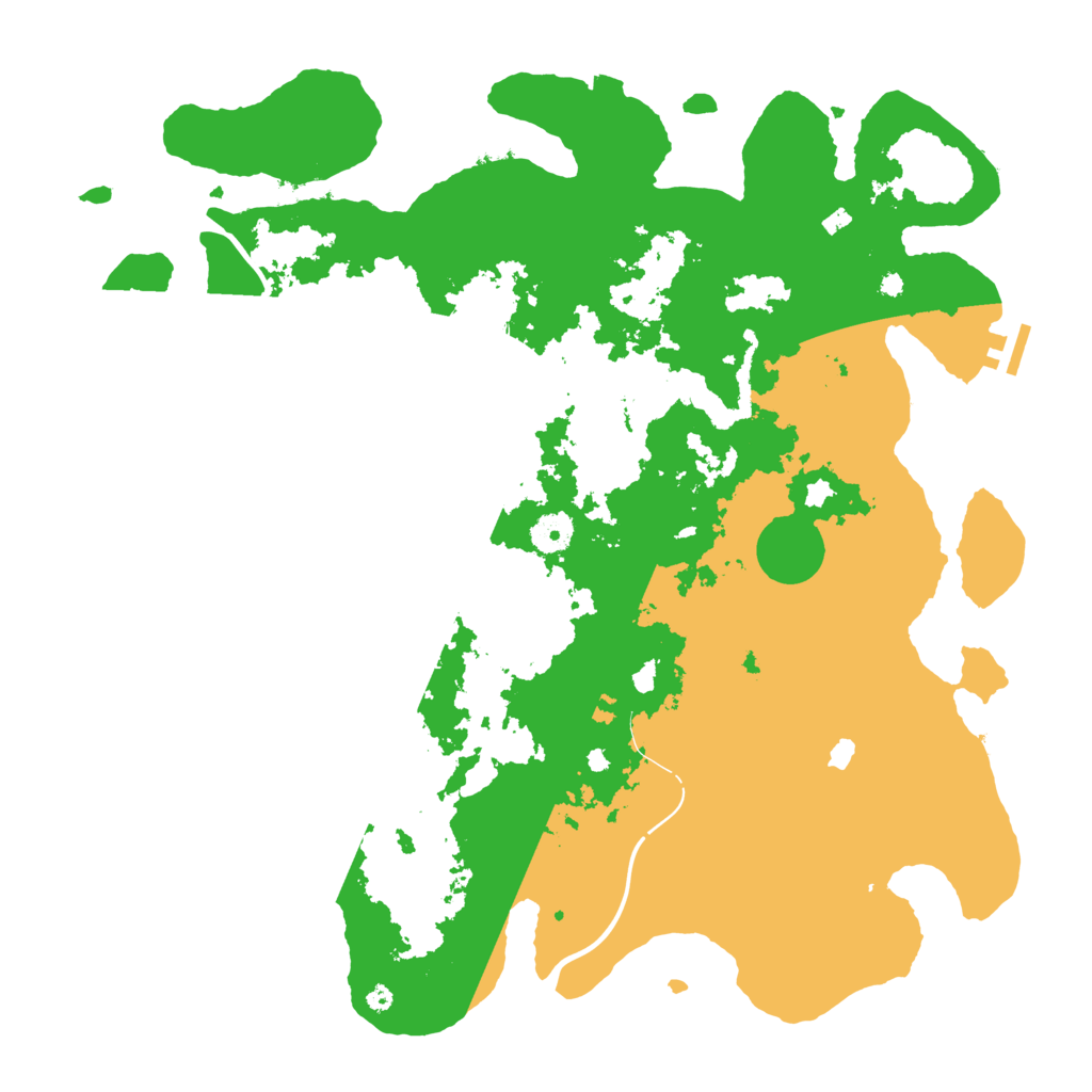 Biome Rust Map: Procedural Map, Size: 4250, Seed: 94618465