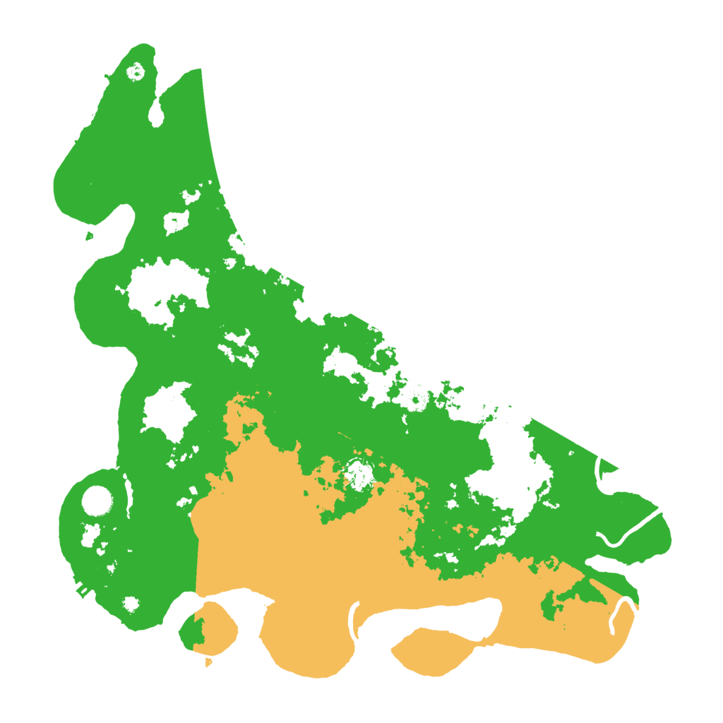 Biome Rust Map: Procedural Map, Size: 4200, Seed: 5434841
