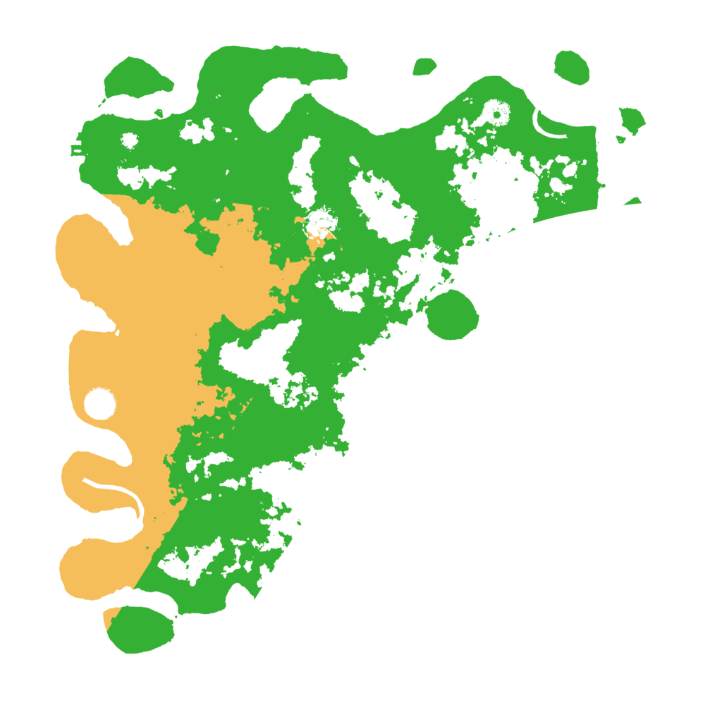 Biome Rust Map: Procedural Map, Size: 4000, Seed: 7831809