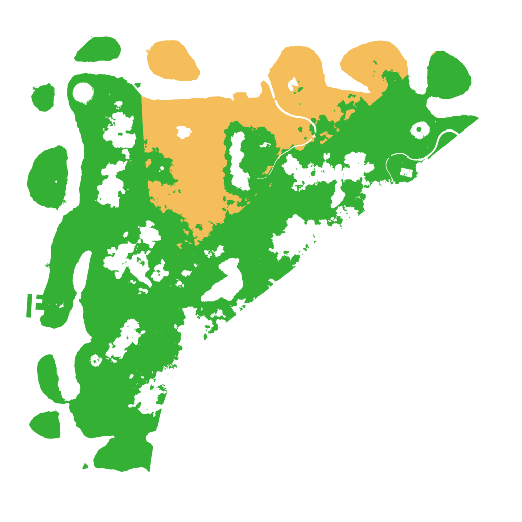 Biome Rust Map: Procedural Map, Size: 4500, Seed: 386493991