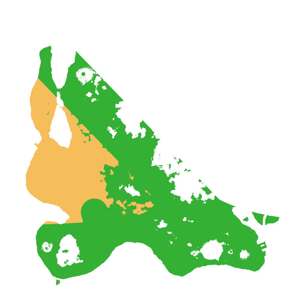 Biome Rust Map: Procedural Map, Size: 3000, Seed: 1607767409