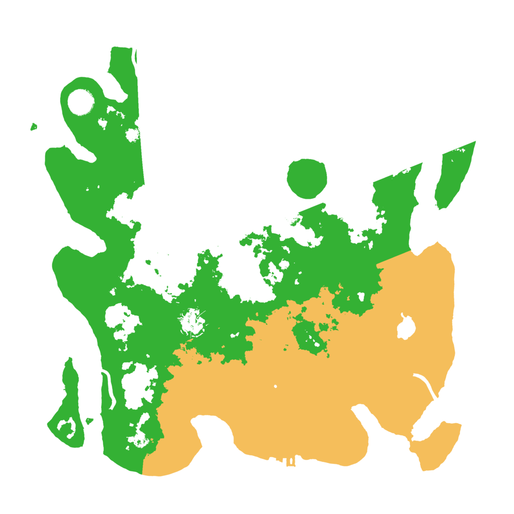 Biome Rust Map: Procedural Map, Size: 3500, Seed: 1590078325