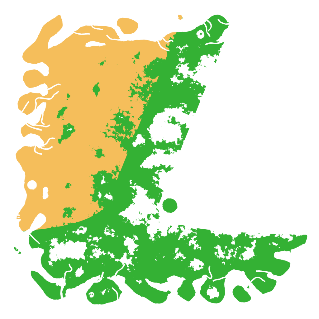 Biome Rust Map: Procedural Map, Size: 6000, Seed: 75037606