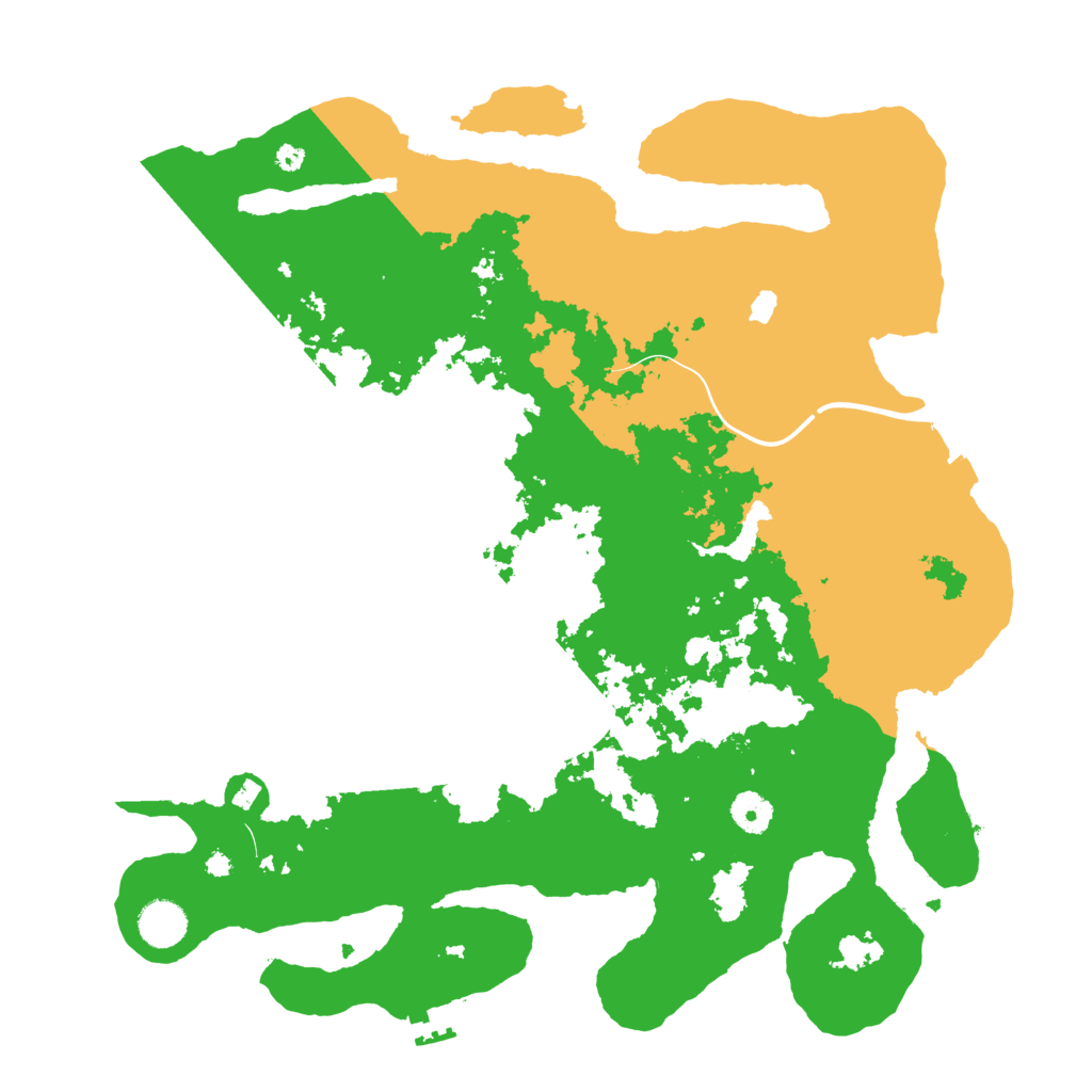 Biome Rust Map: Procedural Map, Size: 4000, Seed: 1339706407