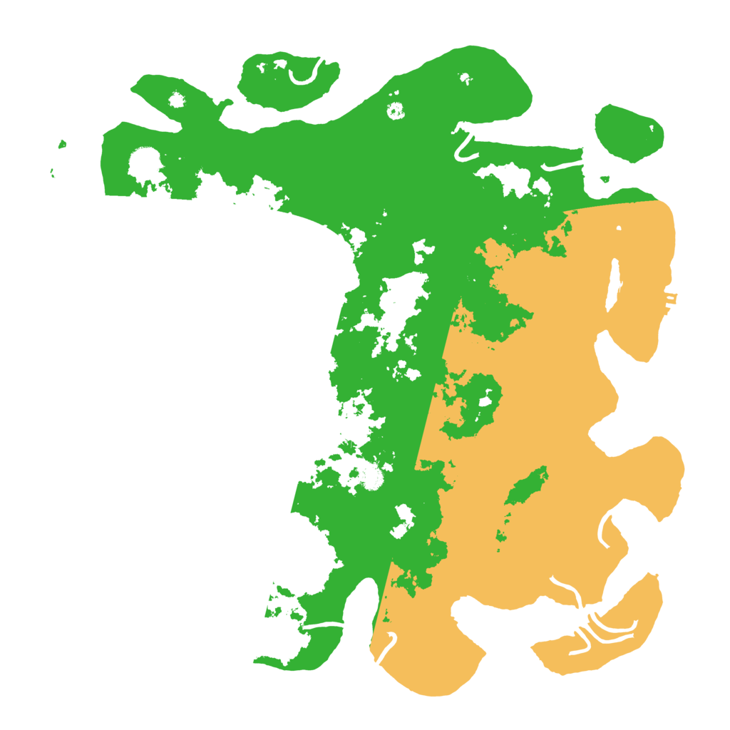 Biome Rust Map: Procedural Map, Size: 4250, Seed: 17909