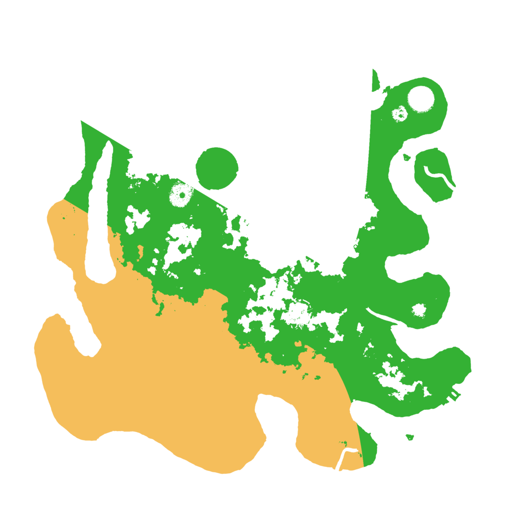 Biome Rust Map: Procedural Map, Size: 3400, Seed: 1169364729