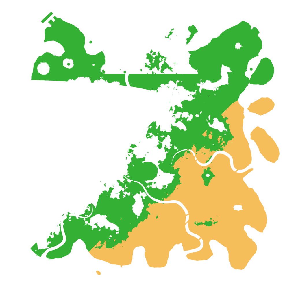 Biome Rust Map: Procedural Map, Size: 4250, Seed: 63059