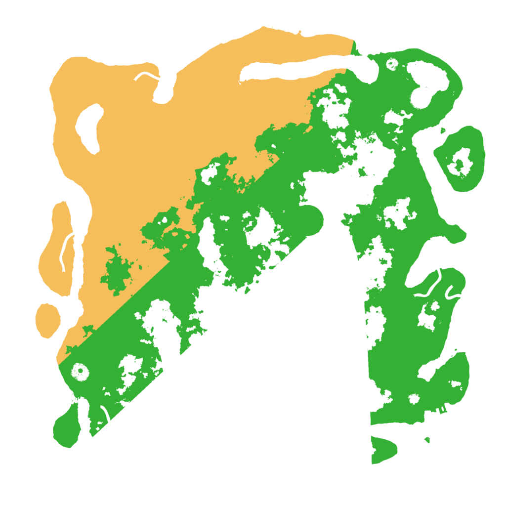 Biome Rust Map: Procedural Map, Size: 4351, Seed: 861083424