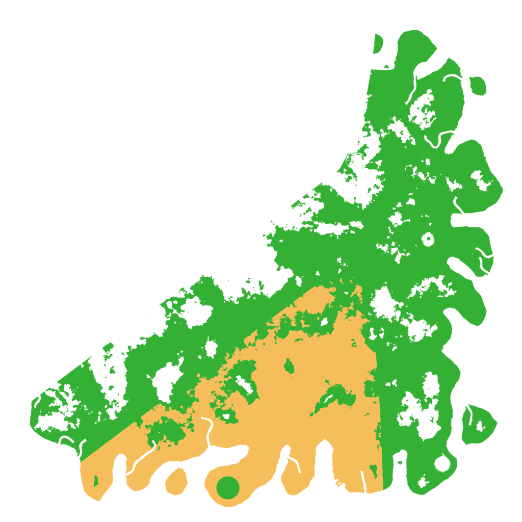 Biome Rust Map: Procedural Map, Size: 6000, Seed: 763847790