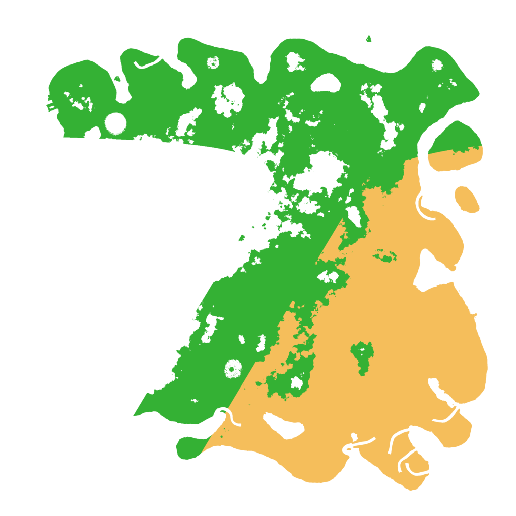 Biome Rust Map: Procedural Map, Size: 4250, Seed: 71084