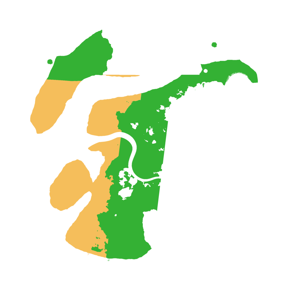 Biome Rust Map: Procedural Map, Size: 2293, Seed: 1509035286
