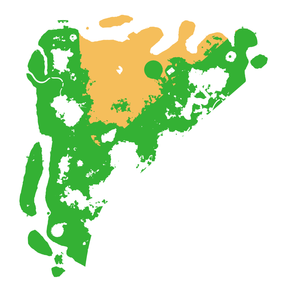 Biome Rust Map: Procedural Map, Size: 4250, Seed: 36598188