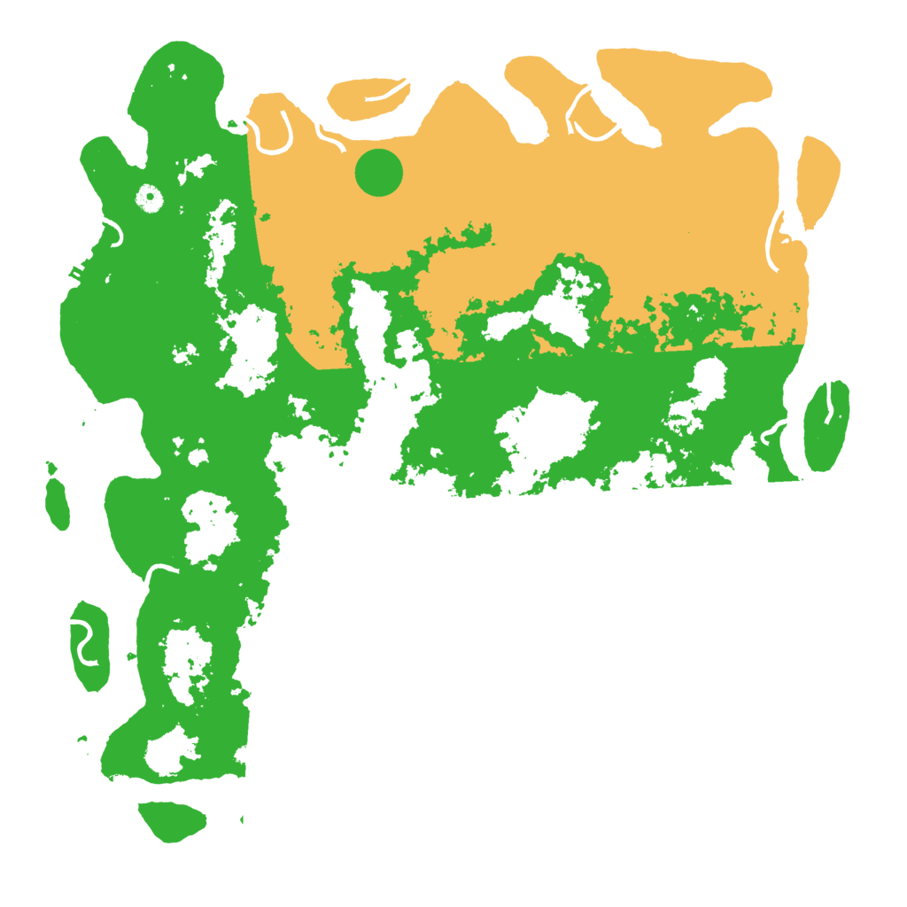 Biome Rust Map: Procedural Map, Size: 5000, Seed: 11211989