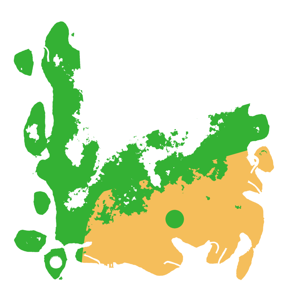 Biome Rust Map: Procedural Map, Size: 4250, Seed: 83404274