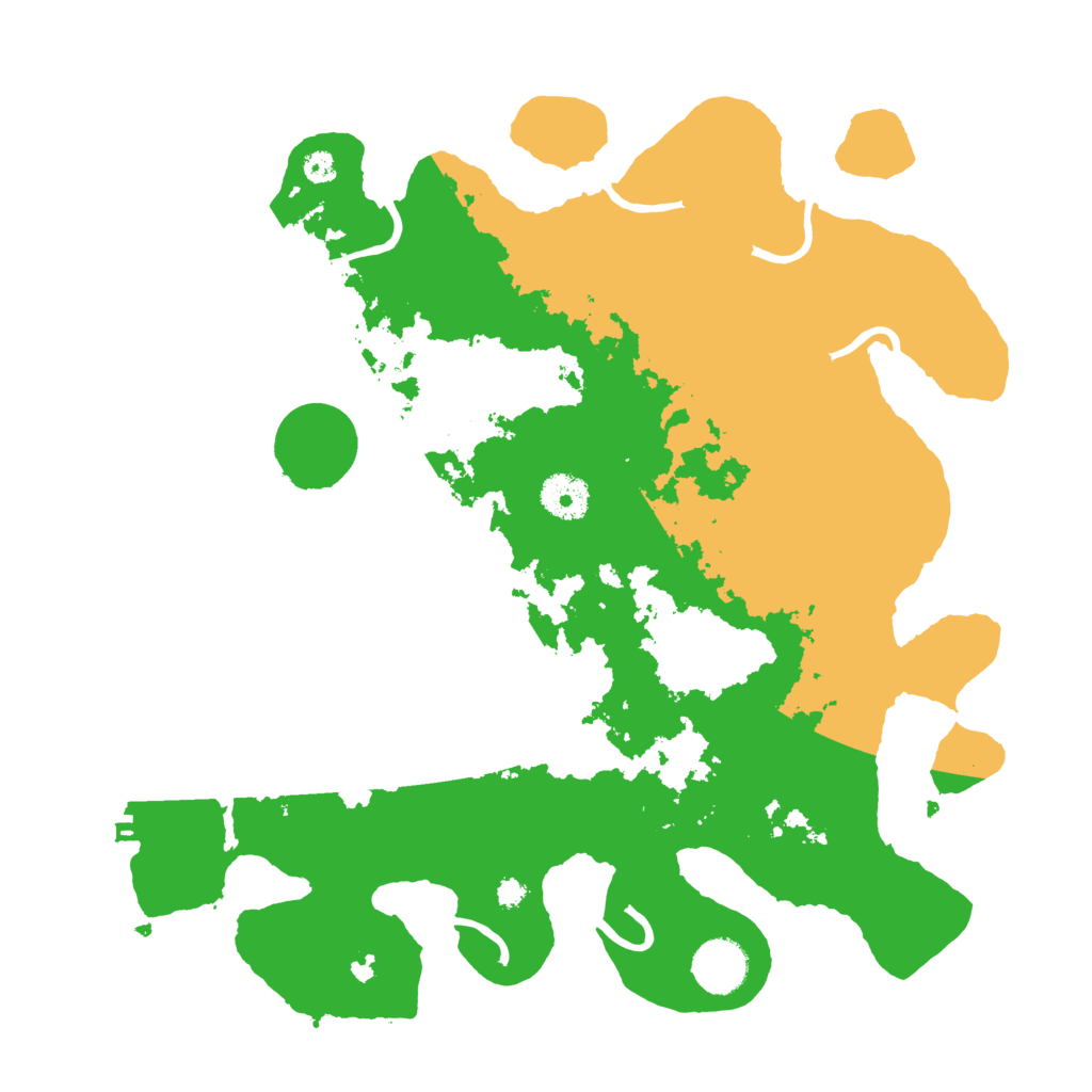 Biome Rust Map: Procedural Map, Size: 3500, Seed: 312312526