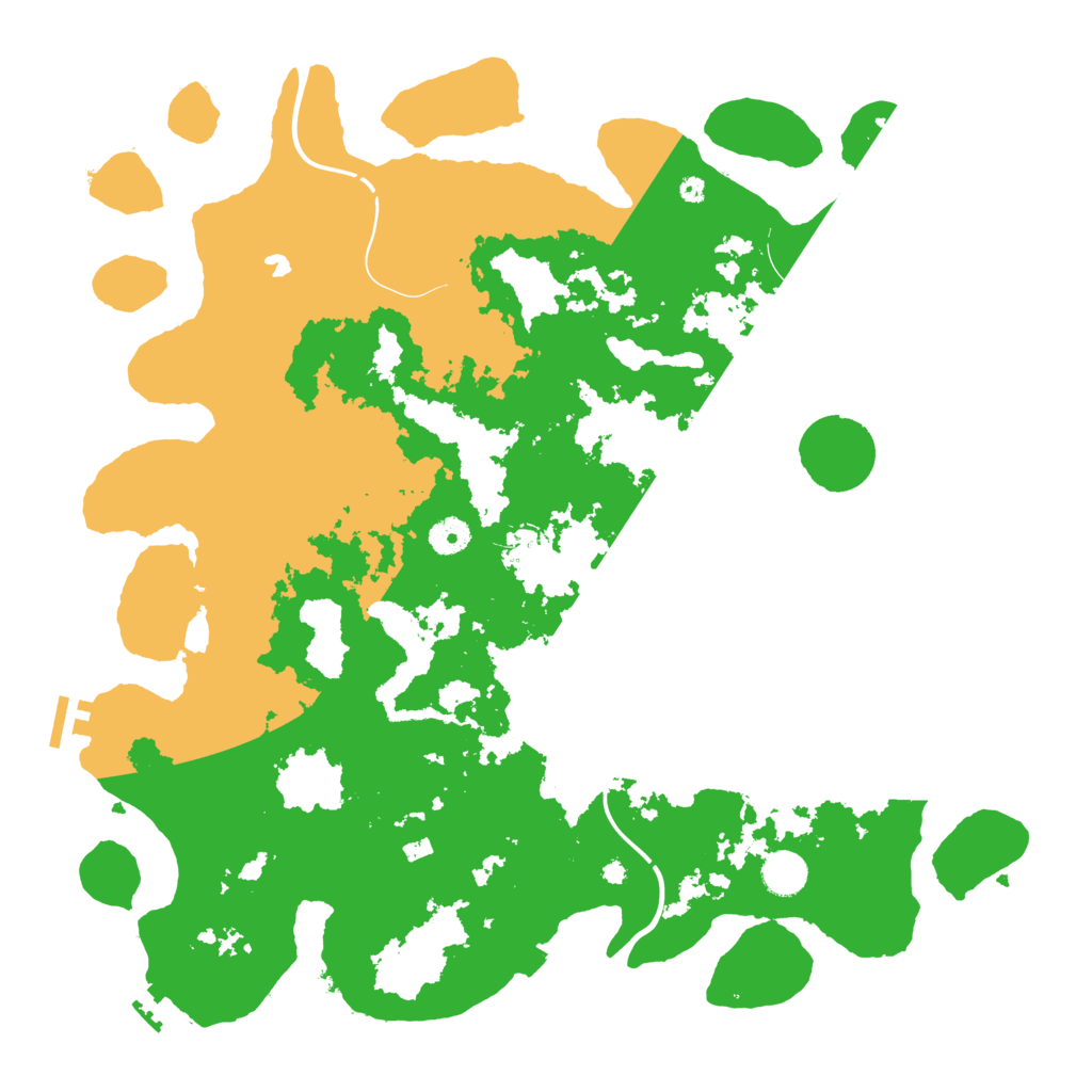 Biome Rust Map: Procedural Map, Size: 4250, Seed: 654945152