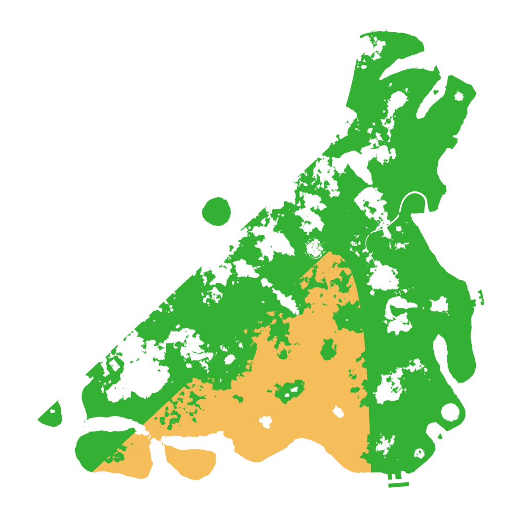 Biome Rust Map: Procedural Map, Size: 5000, Seed: 4473899
