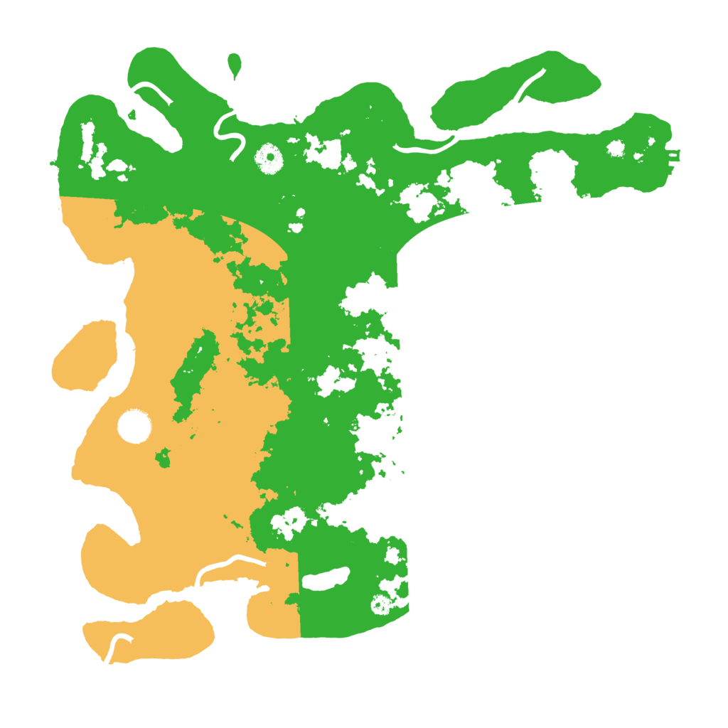 Biome Rust Map: Procedural Map, Size: 3800, Seed: 380045532