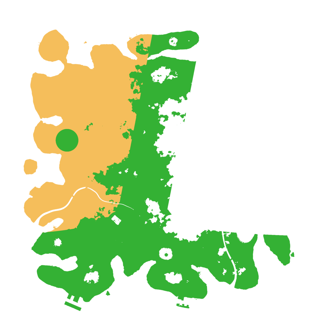 Biome Rust Map: Procedural Map, Size: 3750, Seed: 882757681