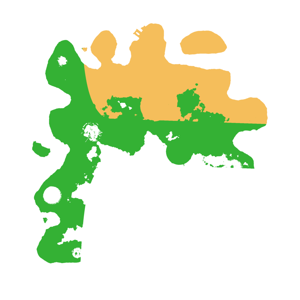 Biome Rust Map: Procedural Map, Size: 3000, Seed: 1657487492