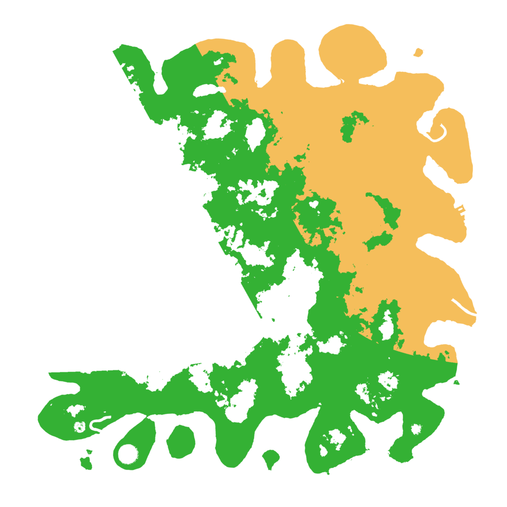 Biome Rust Map: Procedural Map, Size: 4500, Seed: 844670724