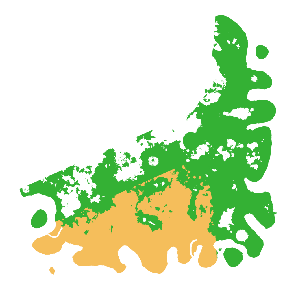 Biome Rust Map: Procedural Map, Size: 4500, Seed: 735262623