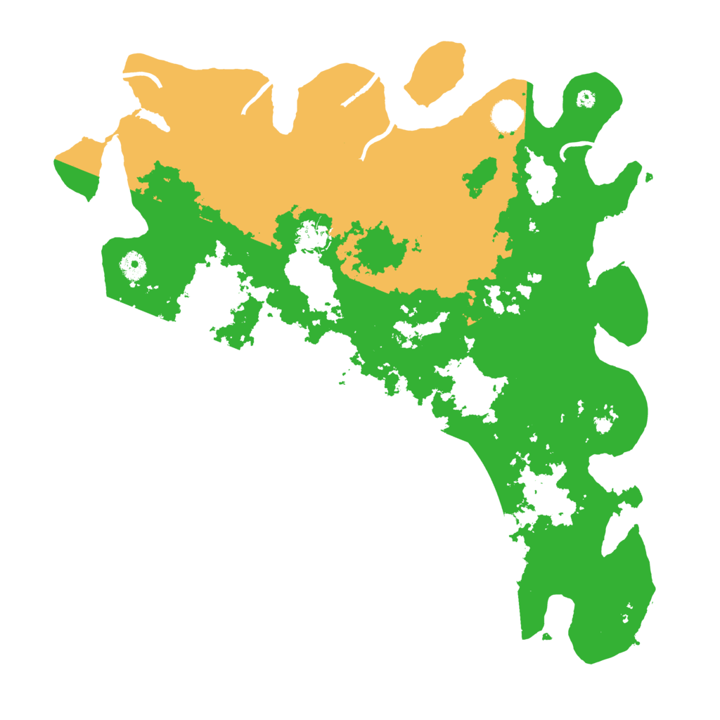 Biome Rust Map: Procedural Map, Size: 4000, Seed: 1899134120