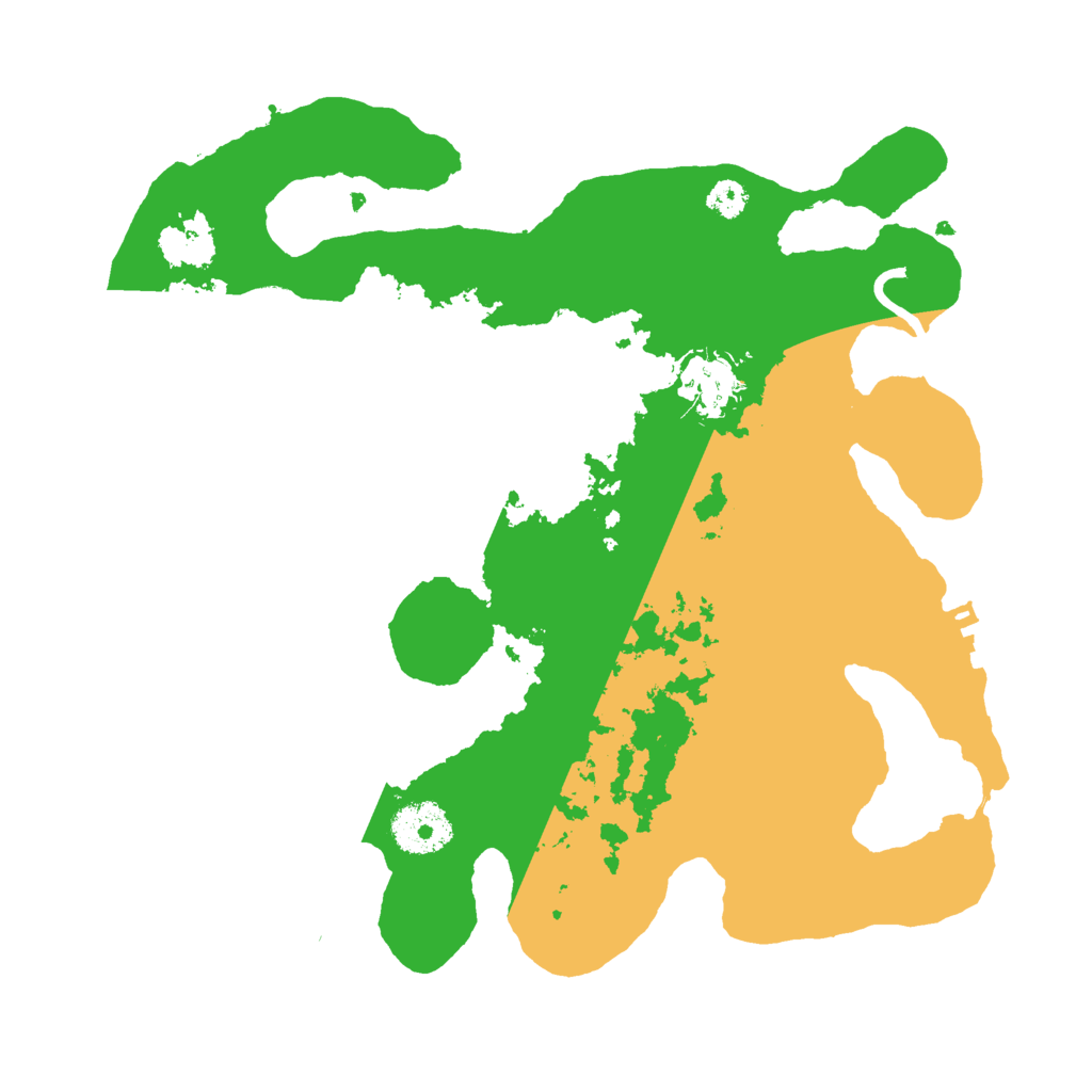 Biome Rust Map: Procedural Map, Size: 3000, Seed: 963919142
