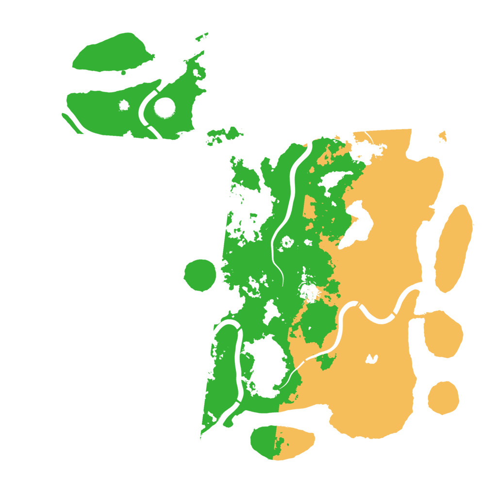 Biome Rust Map: Procedural Map, Size: 4250, Seed: 94393