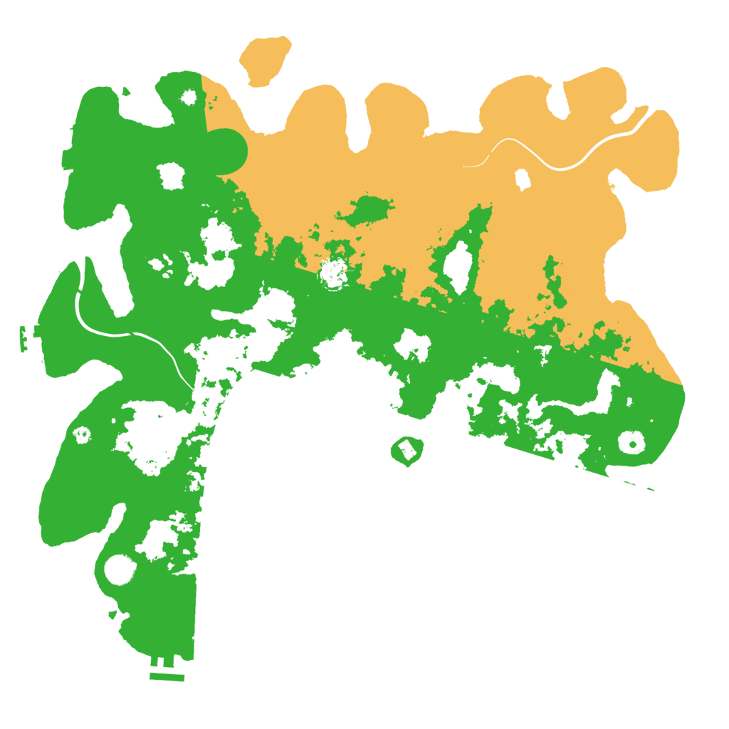 Biome Rust Map: Procedural Map, Size: 4250, Seed: 168301901