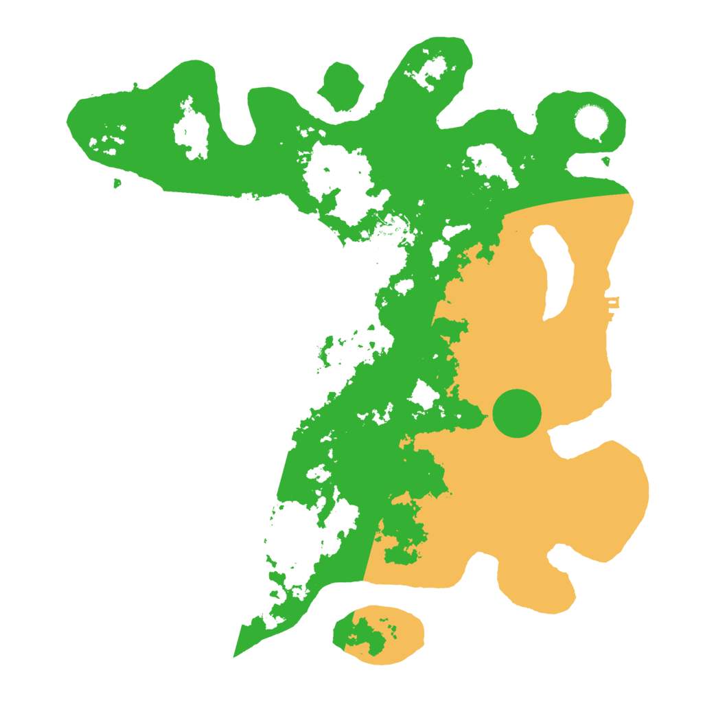 Biome Rust Map: Procedural Map, Size: 3800, Seed: 12818902