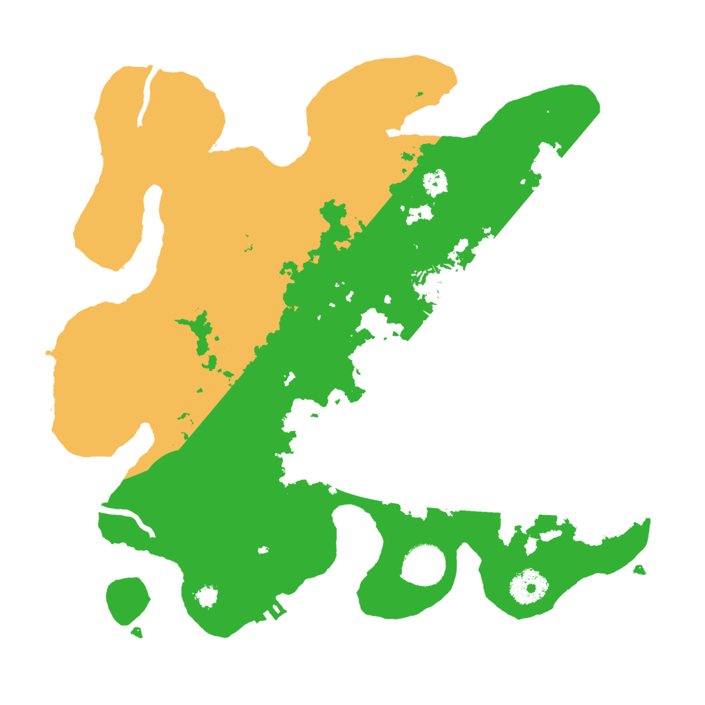 Biome Rust Map: Procedural Map, Size: 3000, Seed: 23349873