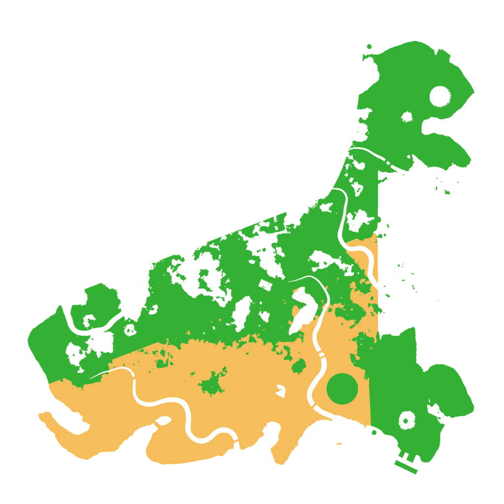 Biome Rust Map: Procedural Map, Size: 4250, Seed: 2071733923