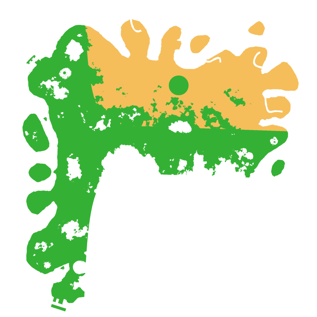 Biome Rust Map: Procedural Map, Size: 4250, Seed: 61716