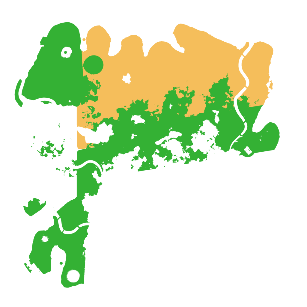 Biome Rust Map: Procedural Map, Size: 4250, Seed: 61938