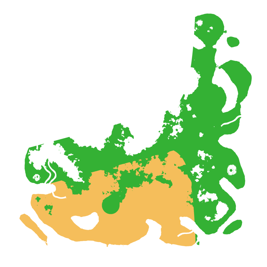 Biome Rust Map: Procedural Map, Size: 4000, Seed: 1155950903