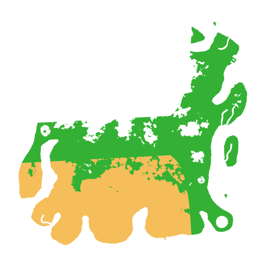 Biome Rust Map: Procedural Map, Size: 3850, Seed: 356975