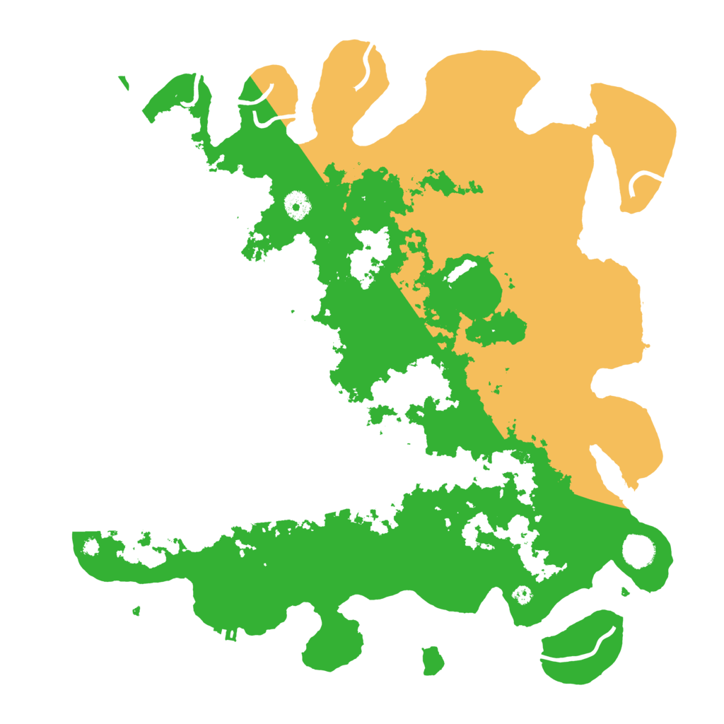 Biome Rust Map: Procedural Map, Size: 4000, Seed: 423766970